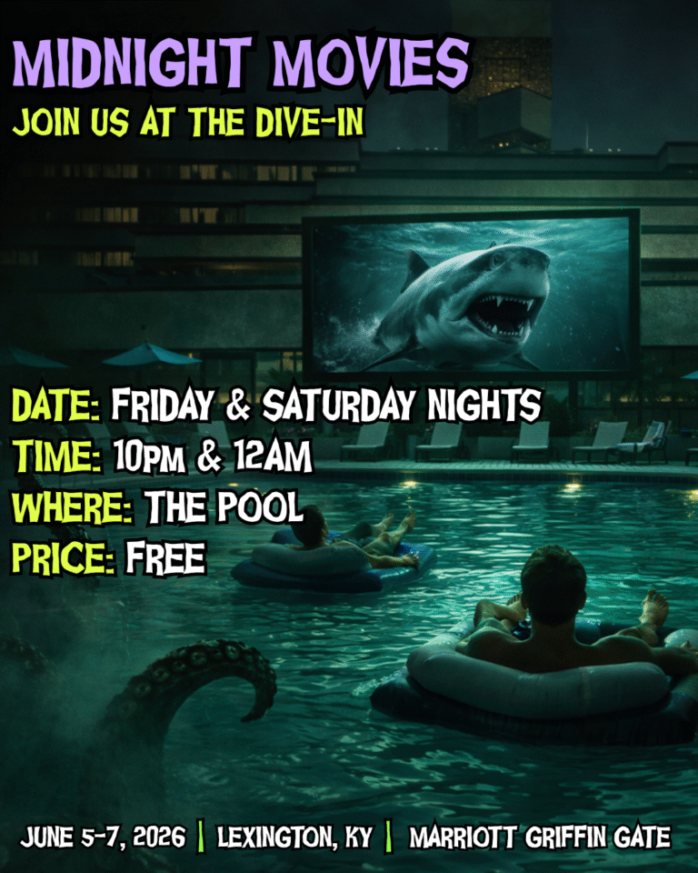 Dive-In Movies MIDNIGHT MOVIES Dive-In at the Pool Fri & Sat Nights 10PM & 12AM • Pool Free