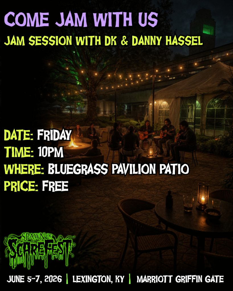 Jam session friday 10pm bluegrass pavilion patio free